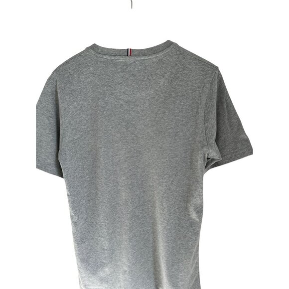 LES DEUX Marais T-Shirt Cotton Gray Crewneck Size Small - Picture 5 of 8